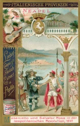 Italiaanse provincies, Liebig-kaart, begin 20e eeuw (chromo)