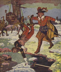 Klaus Störtebeker (kleurenlitho)