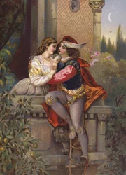 Romeo en Julia, de balkonscène