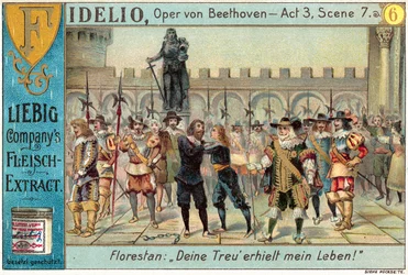 Scène uit Beethovens opera Fidelio