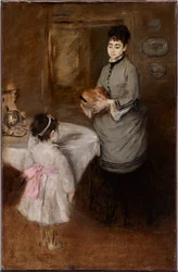 Middagthee, c.1874