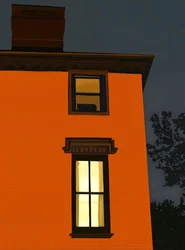 Orange Building, Brooklyn (digitale kunst)