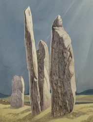 Hoge stenen van Callanish, eiland Lewis