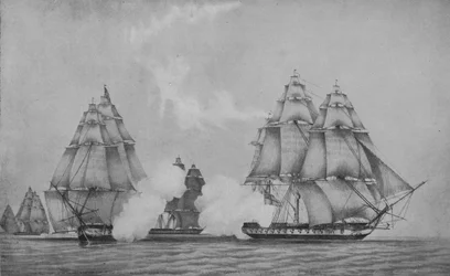 De ontsnapping van de Belvedera, ca. 1813