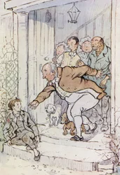 Illustratie voor Oliver Twist