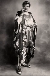 Herbert Beerbohm Tree 1853-1917, Engelse acteur, begin 20e eeuw