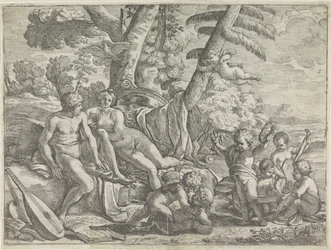 Venus en Mercurius