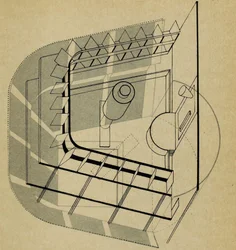 U-Theater. Van Het podium bij het Bauhaus Die Bühne im Bauhaus, 1925