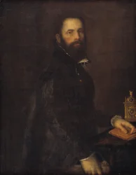 Deens: Portræt af Antonio Galli Portret van Antonio Galli