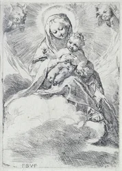 Madonna in de Wolken