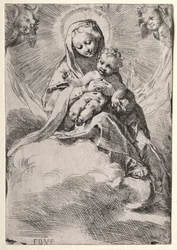 Madonna in de Wolken, ca. 1581