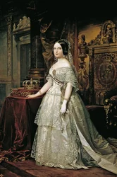 Portret van Isabella II van Spanje