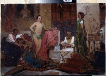 Keizer Augustus in de familiekring