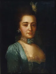 Portret van prinses Praskovya Ivanovna Golitsyna