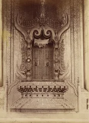 Troonzaal van koning Thibaw Min - Mandalay