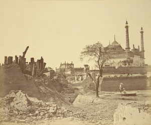 [Ruïnes van een Sepoy Batterij].