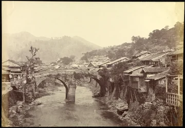 Stenen brug bij Nagasaki