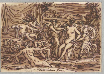 Diana en Callisto, naar Domenichino