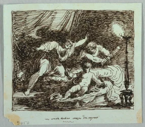 De Jonge Hercules die de Slang Wurgt
