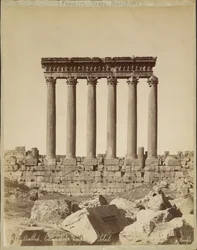 Baalbek - Zuilen van de Tempel van de Zon