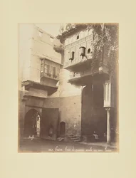 Caïro - Binnenplaats van een Arabisch huis in het oude Caïro