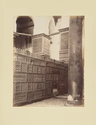Caïro - Interieur van de moskee van sultan Qalawun
