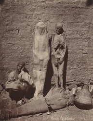 Momies Egyptiennes (Egyptische Mummies),c. 1870 (foto)