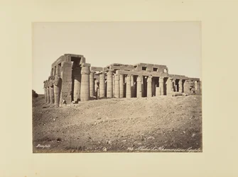 Thebe. Het Ramesseum (Egypte)