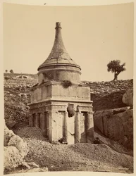 Graf van Absalom, Palestina