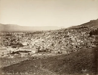 Uitzicht op Smyrna in Turkije