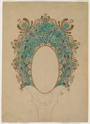 Ontwerpen voor een Handspiegel, c. 1900-1902