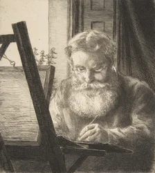 Portret van Edwin Edwards, 1872