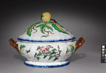 Terrine, gemaakt door Creil Fabriek, ca. 1870