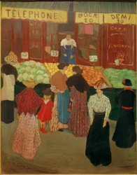 Op de markt