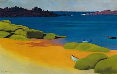Baai bij Trégastel, 1917