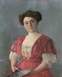 Portret van Mme Haasen, 1908