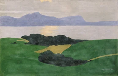 De Saleve en het meer