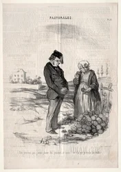 Pastorales, plaat 33: Ze zeggen toch dat als ik aardappelen plant, ik truffels zal oogsten
