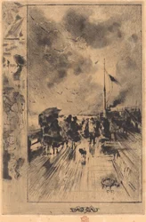 Une Jetée en Angleterre Een pier in Engeland, 1879