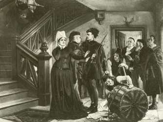 Vrolijke vrouwtjes van Windsor. Act IV-Scene II