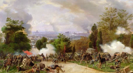 Gevechten op de begraafplaats van Père Lachaise in 1871