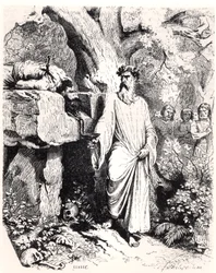 Menselijk offer door een Gallische druïde, uit 