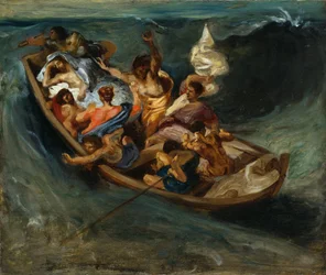 Christus op de Zee van Galilea