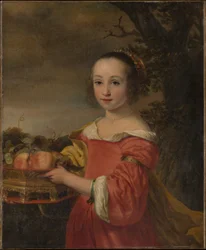Petronella Elias (1648-1667) met een mand fruit