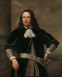 Portret van een marineofficier