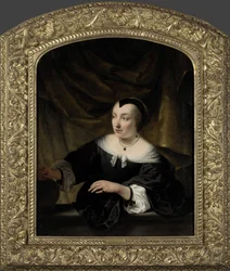 Portret van Elisabeth Dell