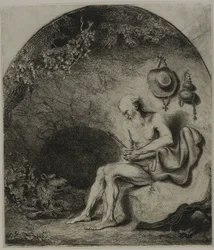 Sint Hiëronymus in Boetedoening