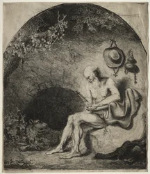 St. Hiëronymus in boetedoening, 1644