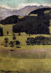 Landschap, Eiken bij Stockhorn