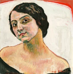 Vrouw met bruin haar, 1913